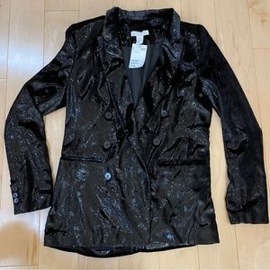 Sparkly Double Breasted Blazer